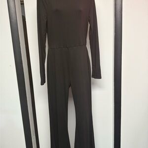 Backless Black Jumpsuit